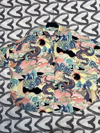 Camisa Estampada Monki Talla S