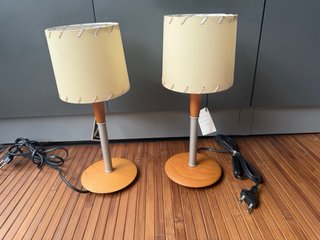 Lámparas de mesa Santa Cruz (2 unidades)