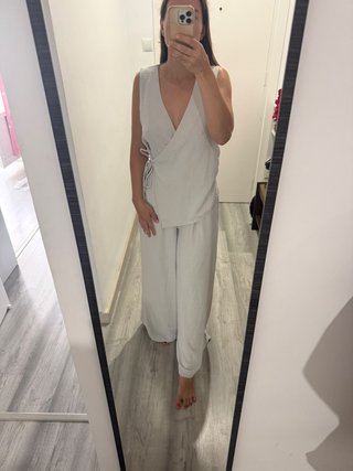 Conjunto Zara gris talla S
