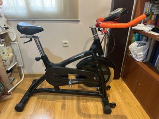 Bicicleta Estática Spinning Europa Black