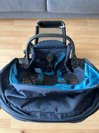 Silla de paseo Cybex Platinum + capazo + saco