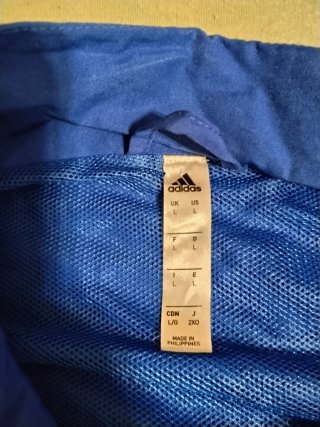 Chaqueta Adidas Azul y Negra