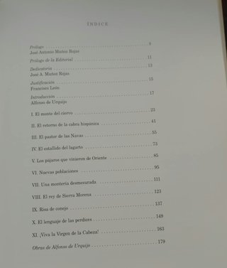 Bestiario de Sierra Morena