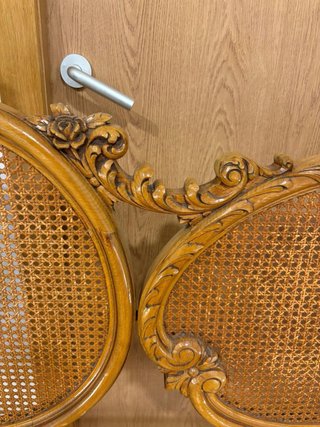 Cabecero de Cama Antiguo de Madera