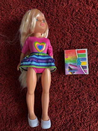 Muñeca Nancy Un Día Haciendo Mechas