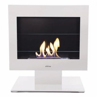 Chimenea bioetanol Purline blanca