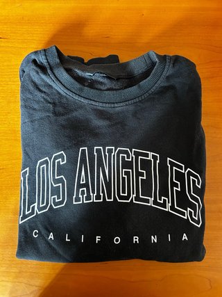 Sudadera Negra Shein Talla S