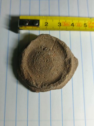 Pieza de cerámica antigua