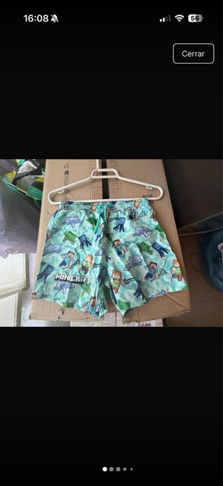 Bañador Minecraft para niño