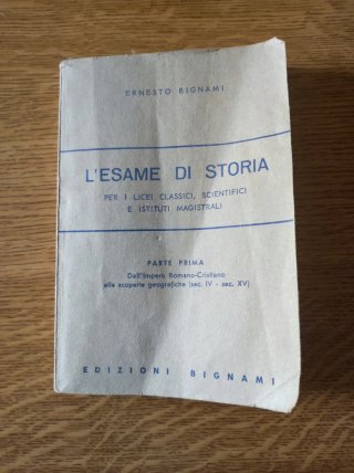 Libricino “ L'esame di Storia ”