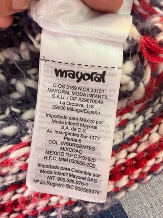 Cárdigan Mayoral Lana Talla S