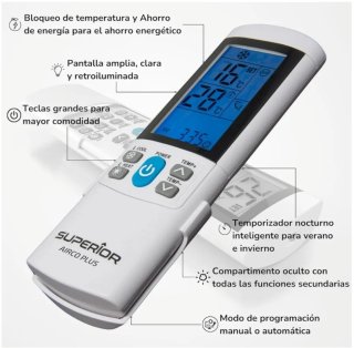 Control remoto Superior Airco Plus