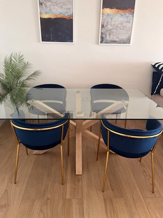Mesa de comedor cristal