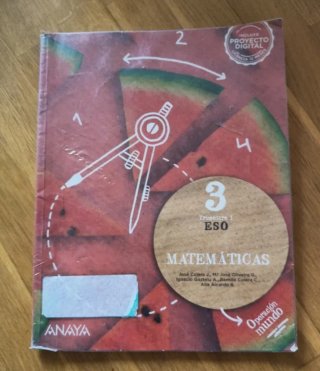 Matemáticas 3, 2 trimestre operación mundo anaya