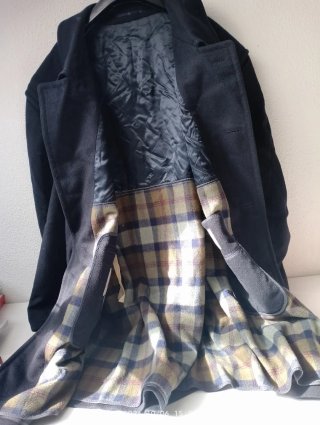 Abrigo Lana Hombre Steinbock Azul Marino