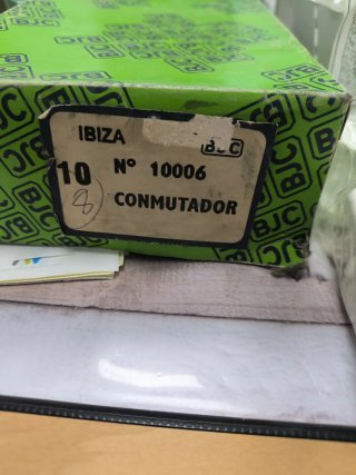 BJC IBIZA BLANCO Conmutador 10006
