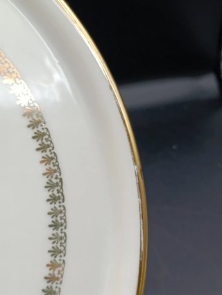 Bandeja tartera porcelana PL de Limoges