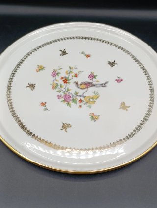 Bandeja tartera porcelana PL de Limoges