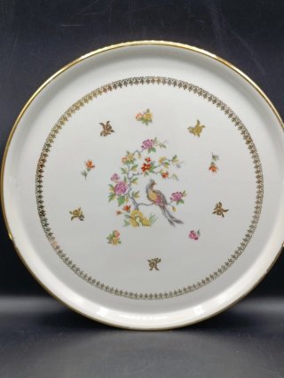 Bandeja tartera porcelana PL de Limoges