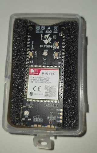 Placa Desarrollo Lilygo T-Call A7670E
