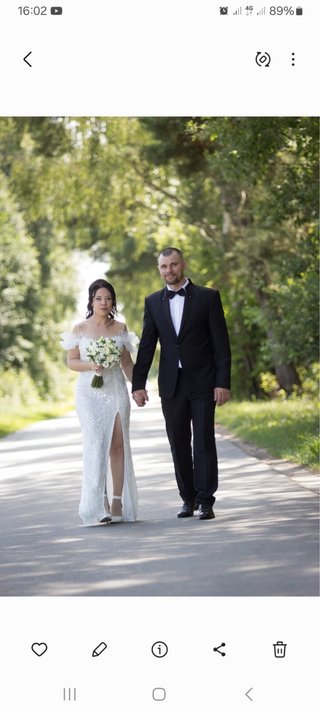 Vestido de Novia Mia Lavi Talla 38