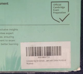 Libro de inglés,  Cambridge,  A2