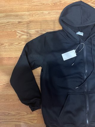 Chaqueta Lacoste Negra Cremallera