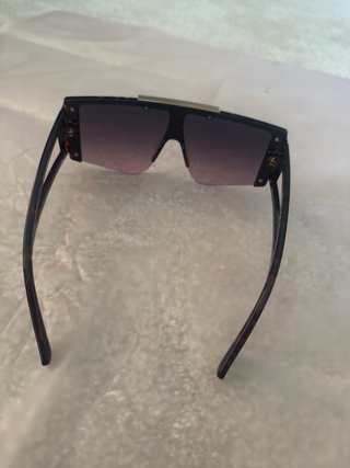 Gafas de sol Versace Marrón y Dorado