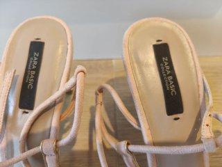 Sandalias de tacón Zara