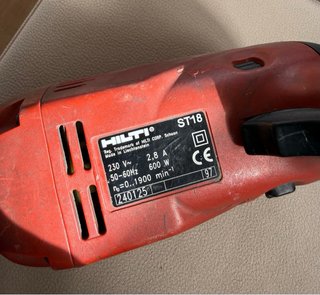 Taladro Hilti GT 18 con maletín
