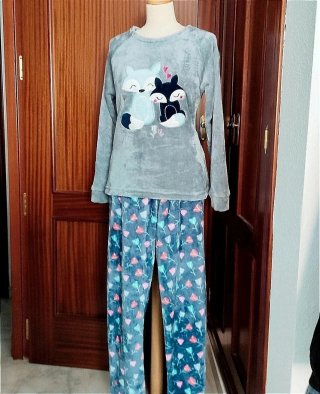 Pijama de Terciopelo.