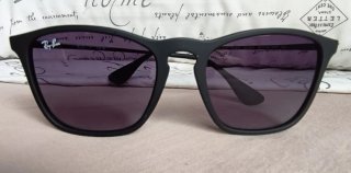 Gafas de sol Ray-Ban Chris RB4187 Unisex Negras