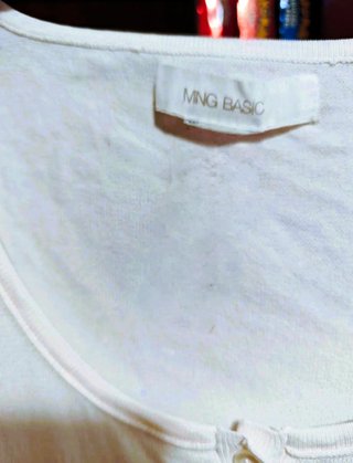 Cardigan MNG Blanco