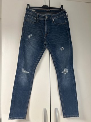 Pantalones Vaqueros Jack & Jones Azul Marino