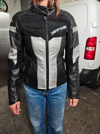 Chaqueta Spidi Fitforlady cuero Mujer 44