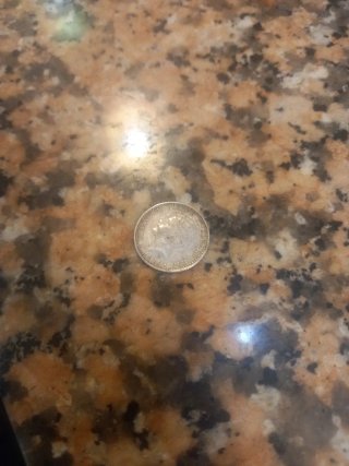 Moneda de Plata 100 Réis Portugal 1910