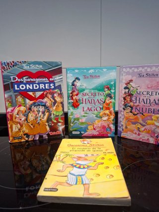 4 libros Tea Stilton