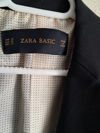 Chaqueta de vestir Zara Basic Talla XL