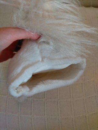 Marioneta de Peluche Perrito Blanco