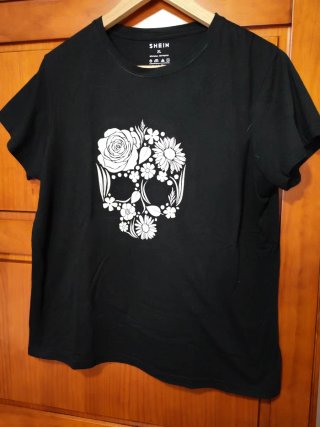Lote 2 Camisetas Mujer Shein Talla XL