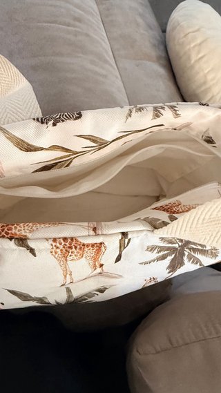 Funda silla bebé y bolsa a juego