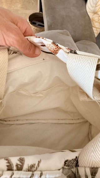 Funda silla bebé y bolsa a juego
