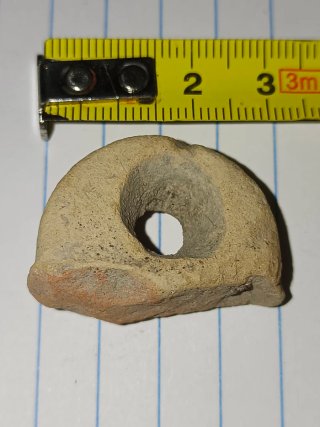 Pieza de cerámica antigua