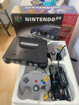 Nintendo 64 Consola + 2 Mandos