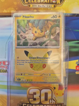 Pikachu Holo 038/128 30 Aniversario (Español)n°16
