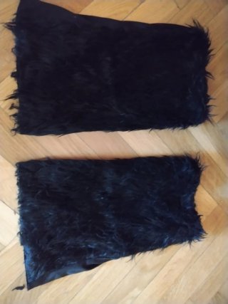Disfraz de Oso Panda con Capucha. Talla 10-12.