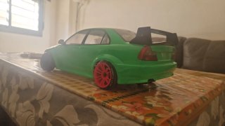 Carrocería RC Drift Verde