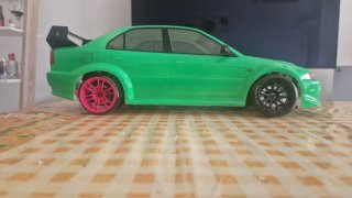 Carrocería RC Drift Verde
