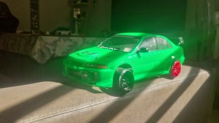 Carrocería RC Drift Verde
