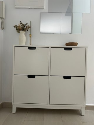 Recibidor Zapatero Ikea Blanco